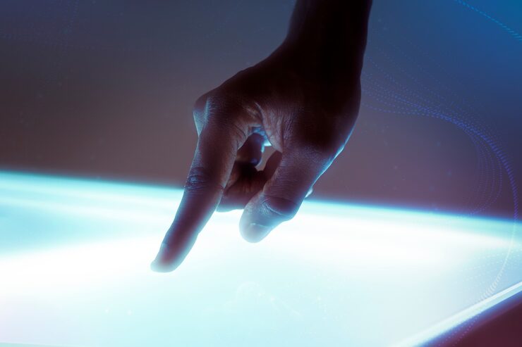 Resistive touchscreen